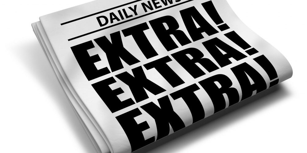 Extra extra extra!
